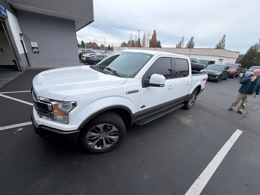 Used 2018 White Ford King Ranch image 1