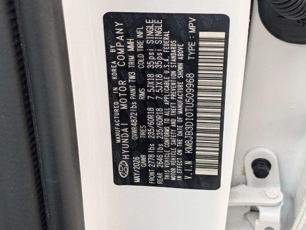 New 2026 White Hyundai SEL FWD image 20