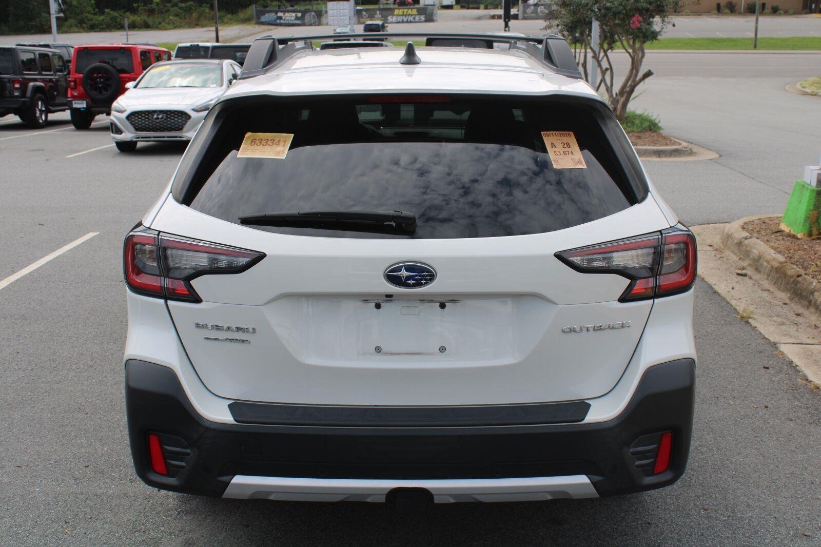 Used 2020 Crystal White Pearl Subaru Limited image 7