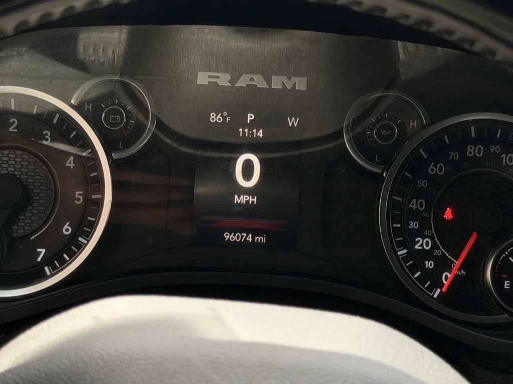 Used 2023 Bright White Clearcoat Ram Big Horn image 12