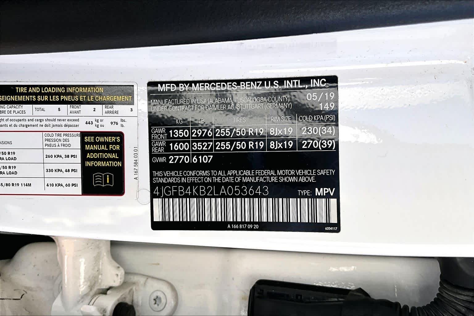 Used 2020 Polar White Mercedes-Benz GLE 350 image 35
