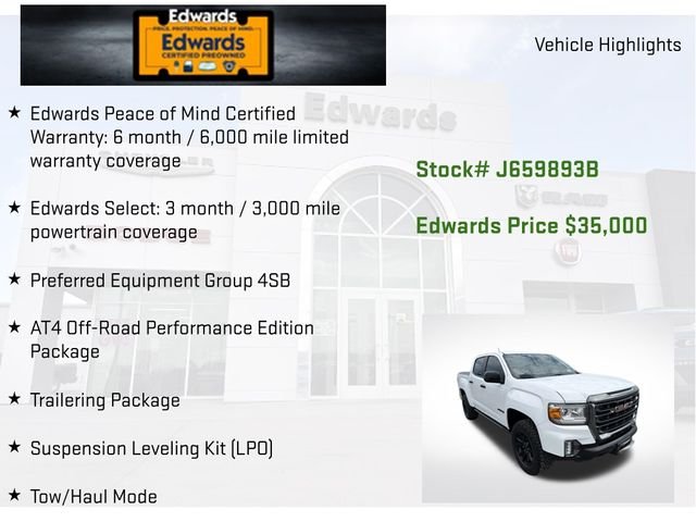 Used 2022 White GMC AT4 w/Leather image 5