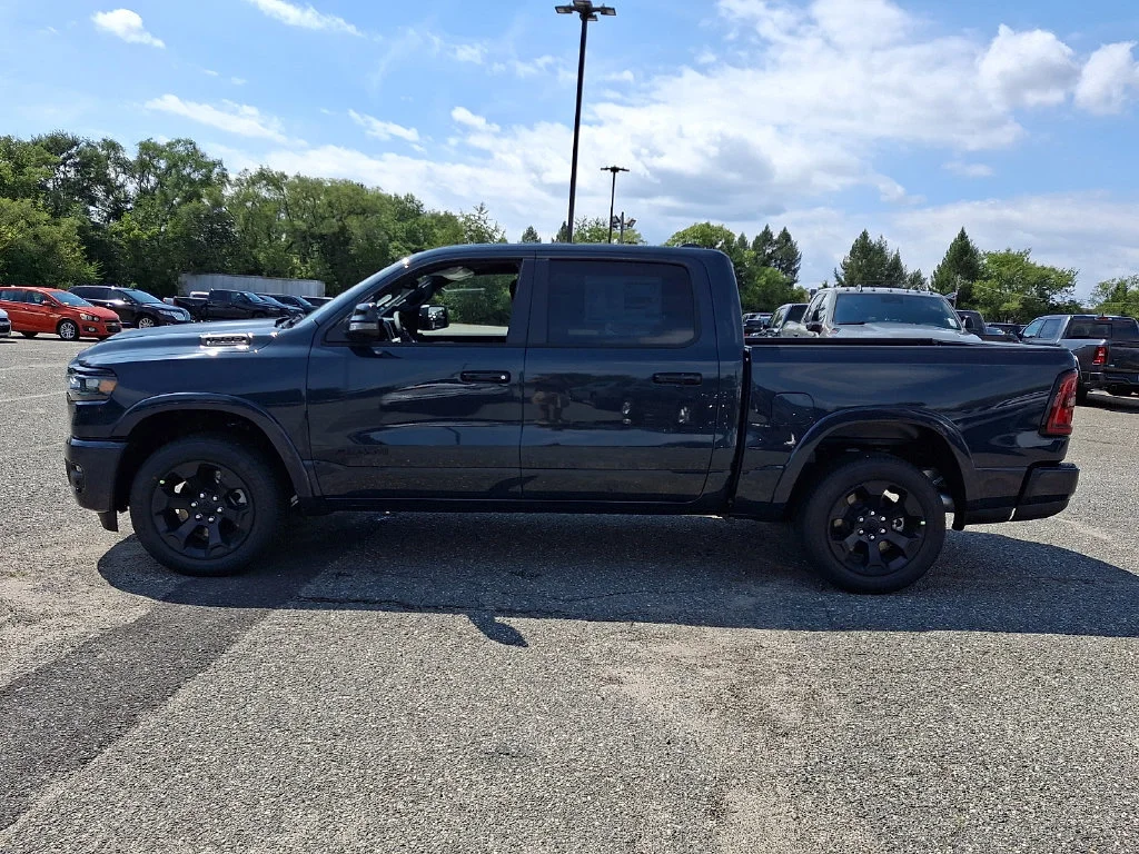 New 2027 Forged Blue Metallic Exterior Paint RAM Big Horn image 5
