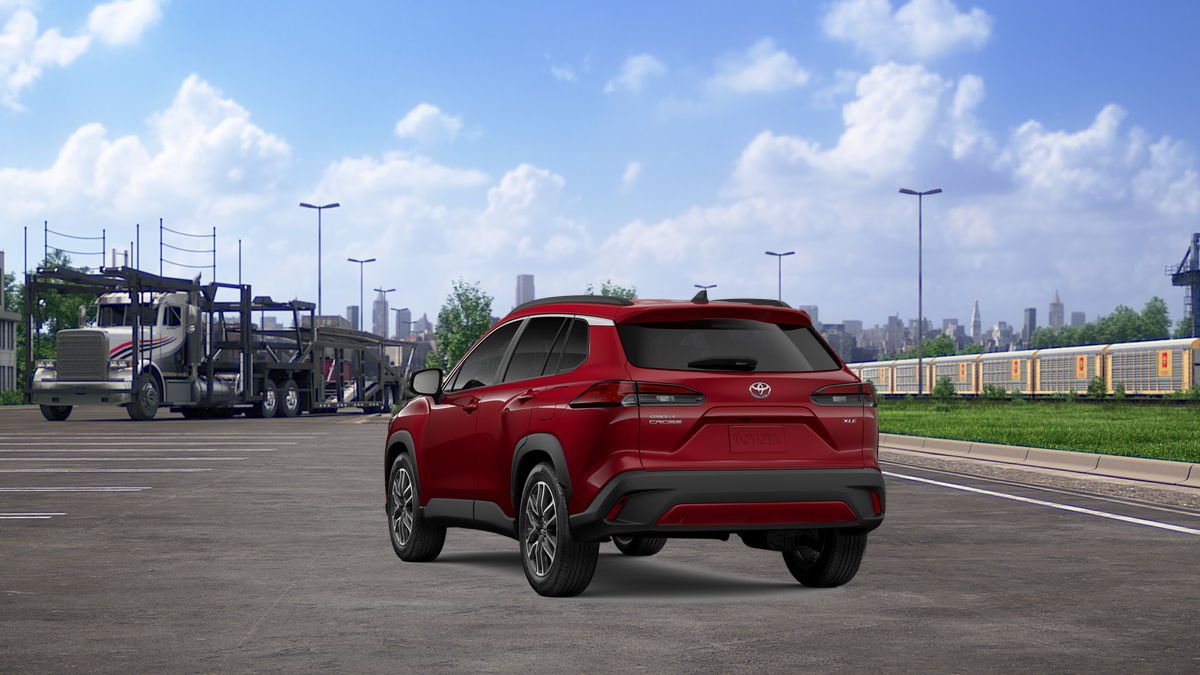 New 2026 Soul Red Crystal Toyota XLE image 7