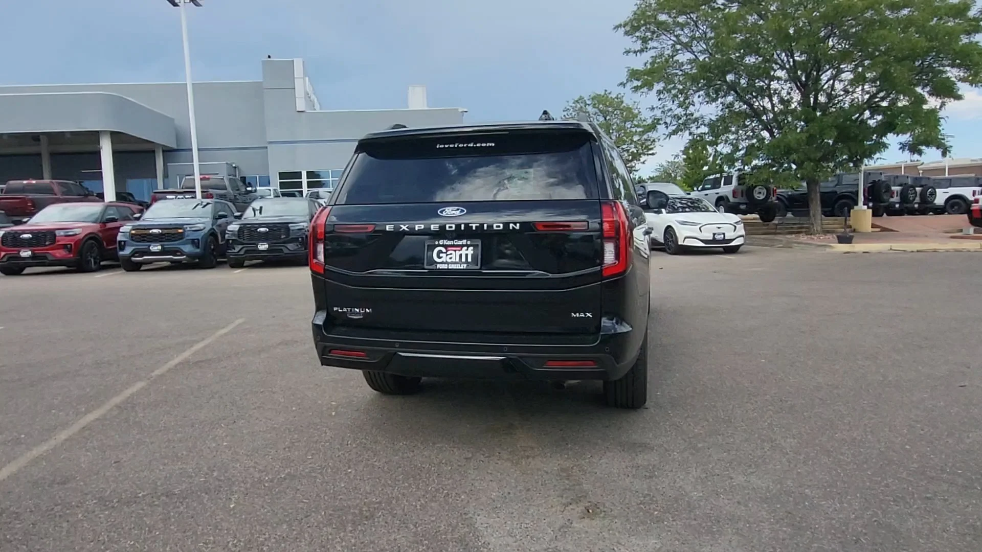 New 2027 Agate Black Metallic Ford Platinum image 4
