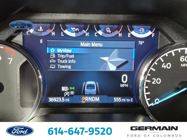 Certified Used 2023 Carbonized Gray Metallic Ford XLT image 26