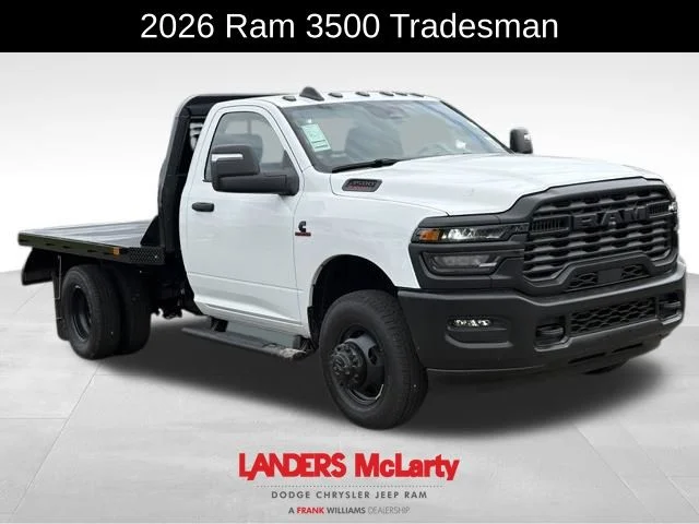 New 2026 Bright White Clear-Coat Exterior Paint RAM Tradesman image 2