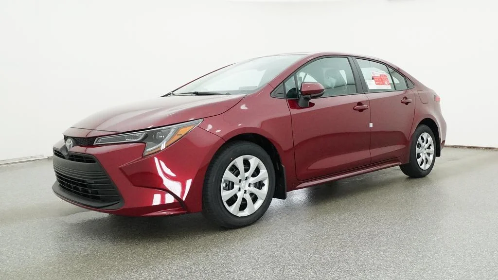 New 2026 Ruby Flare Pearl Toyota LE image 6