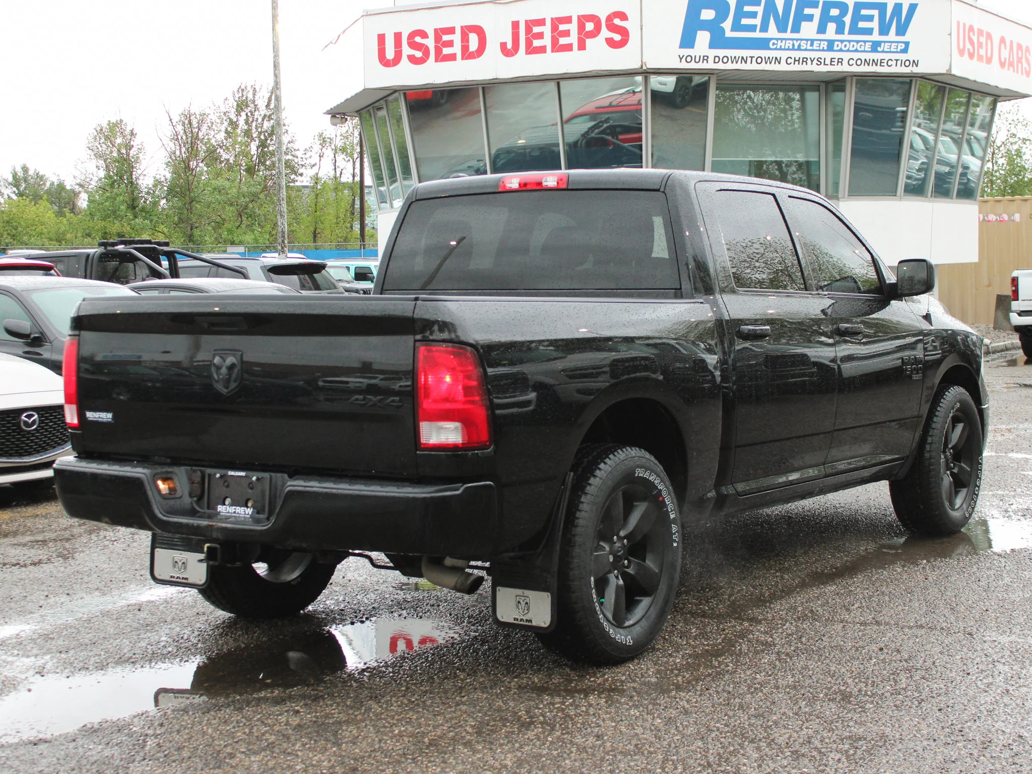 Certified Used 2021 Black RAM SLT * V6 | Backup Camera | Bedliner | Black Appearance Group | 3.55 rear axle image 16