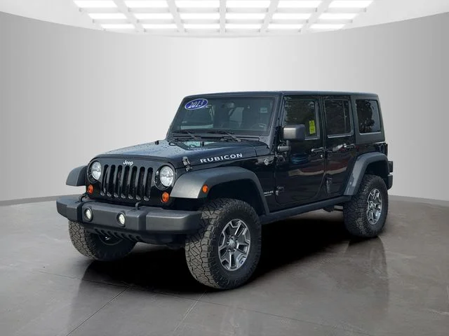 Used 2013 Black Jeep Unlimited Rubicon image 3
