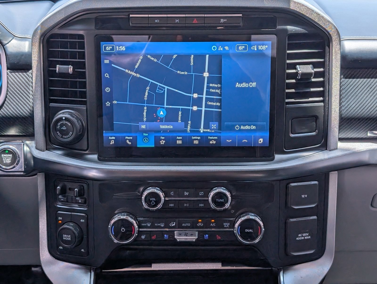 Used 2022 Black Metallic Ford Limited image 17