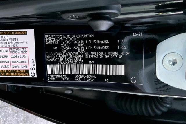 Certified Used 2021 MIDNIGHT BLACK METALLIC Toyota  image 31