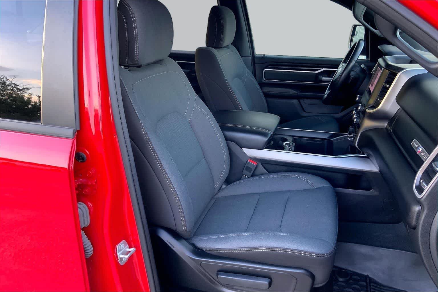 Used 2023 Flame Red Clearcoat Ram Lone Star image 9
