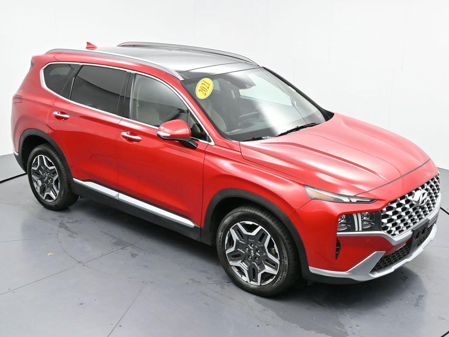 Used 2021 Calypso Red Hyundai Limited image 44