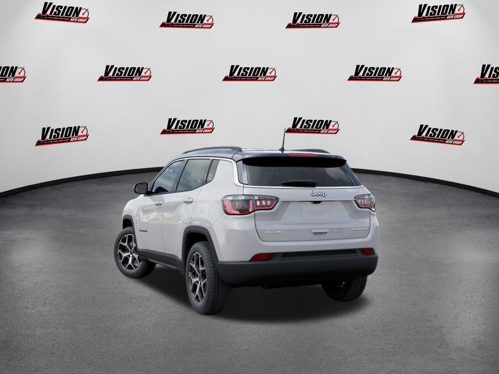 New 2026 Bright White Clear-Coat Exterior Paint Jeep Limited image 3