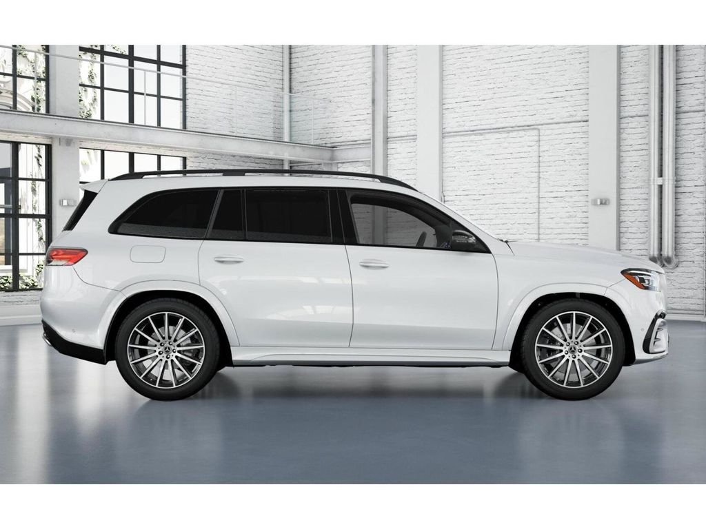 New 2026 MANUFAKTUR Moonlight White Metallic Mercedes-Benz GLS 450 image 2