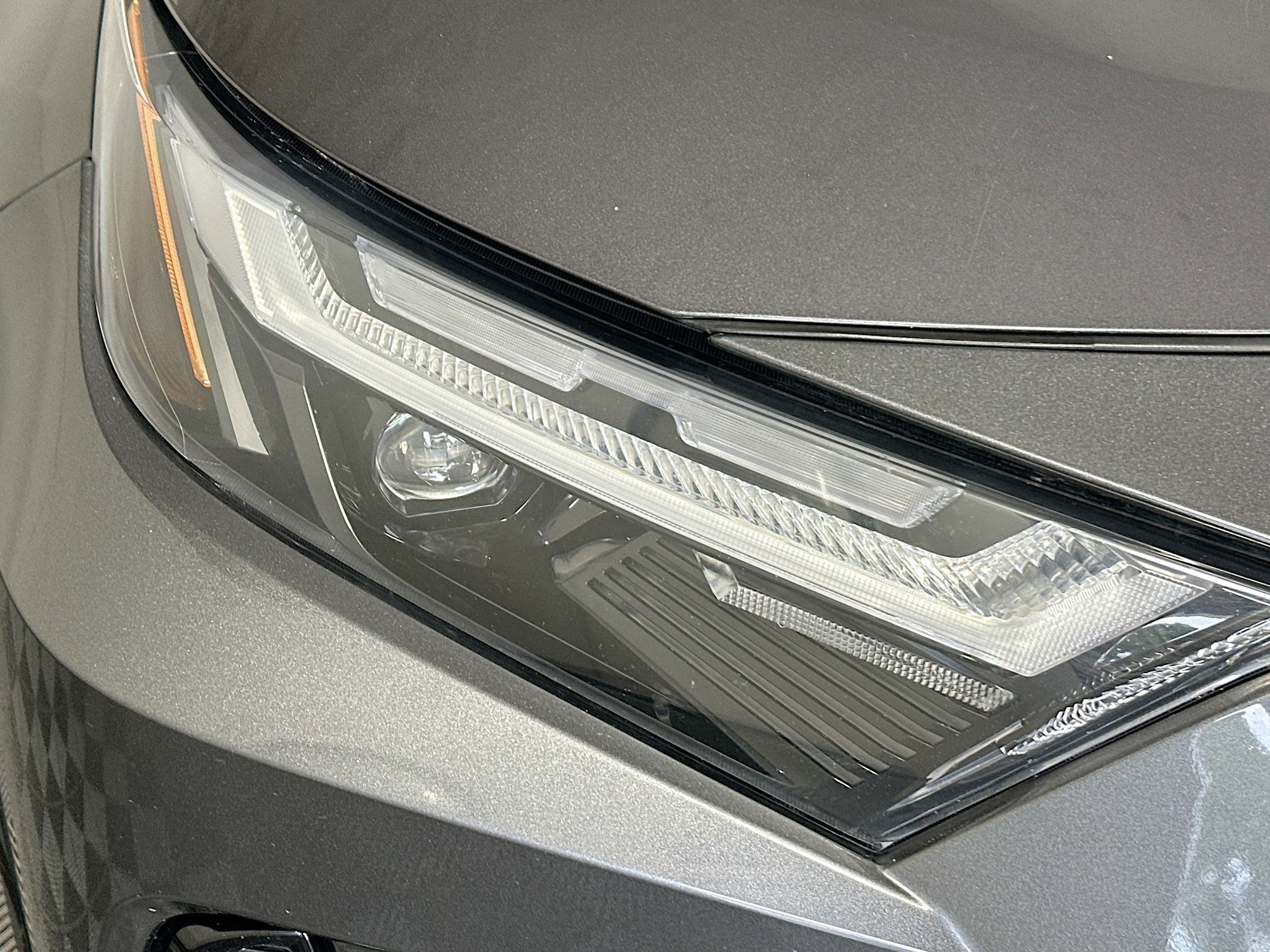 Used 2025 Magnetic Gray Metallic Toyota Hybrid SE image 9
