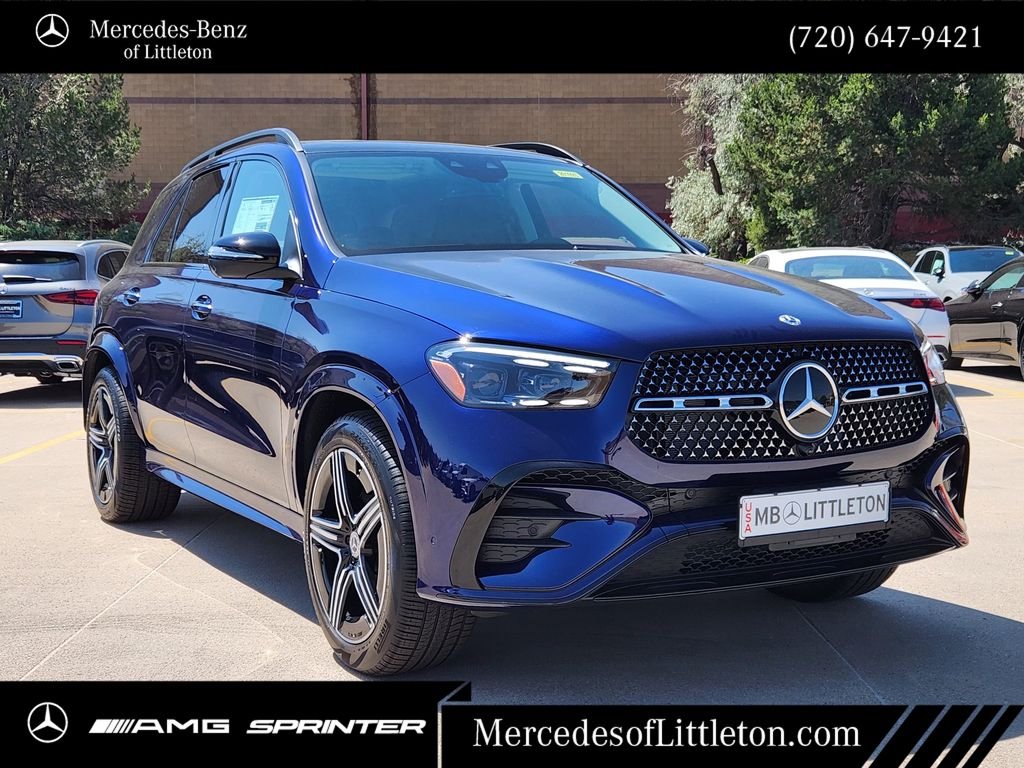 New 2026 MANUFAKTUR Mystic Blue Metallic Mercedes-Benz GLE 350 image 3