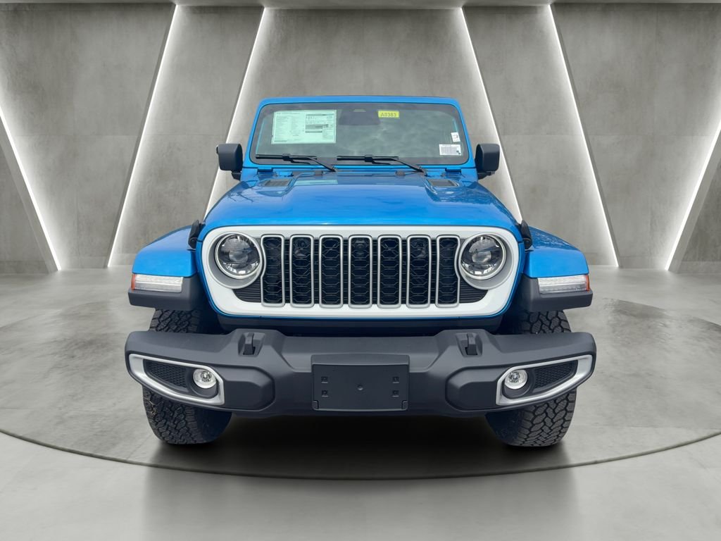 New 2027 Hydro Blue Pearlcoat Jeep Sahara image 2