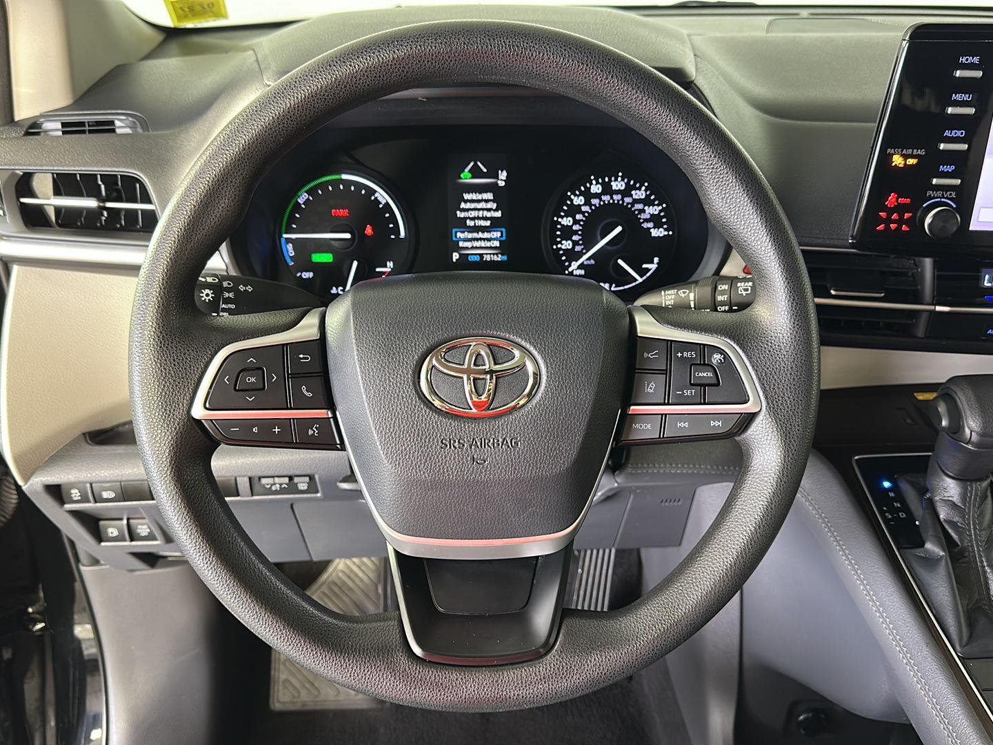 Used 2021 Midnight Black Metallic Toyota LE image 14