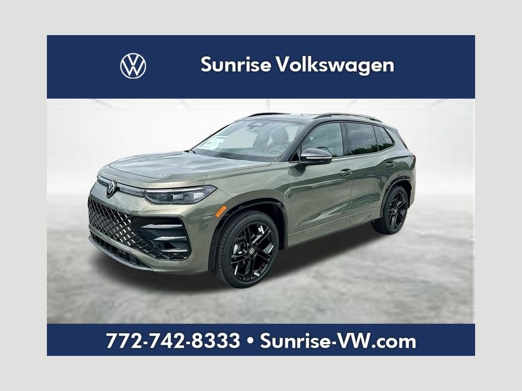 New 2026 Green Volkswagen 2.0T SE R-Line Black image 1