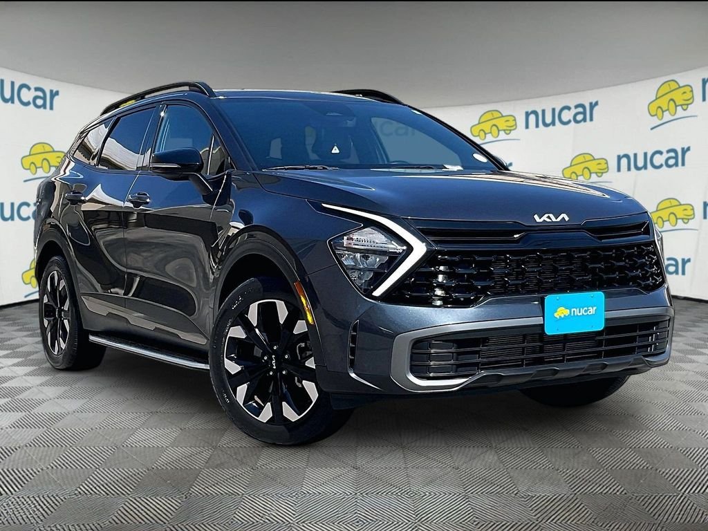Used 2023 Gray Kia X-Line image 1