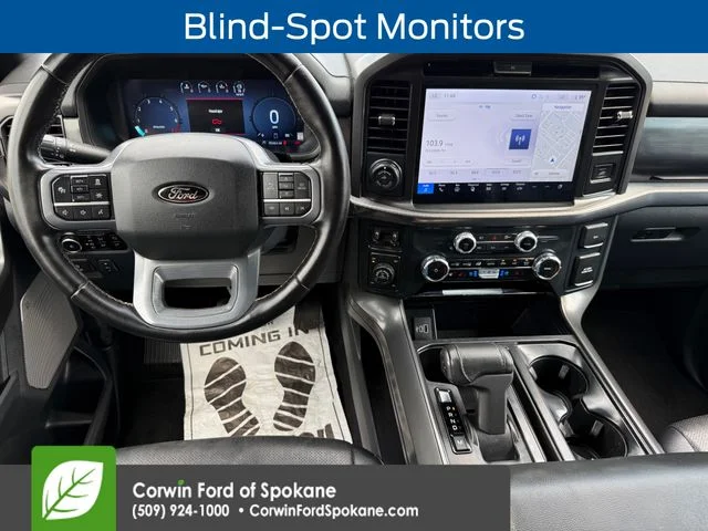 Certified Used 2025 Iconic Silver Metallic Ford Lariat image 4