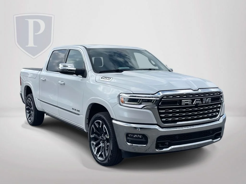 New 2026 Ivory White Tri-Coat Pearlcoat RAM Limited image 2