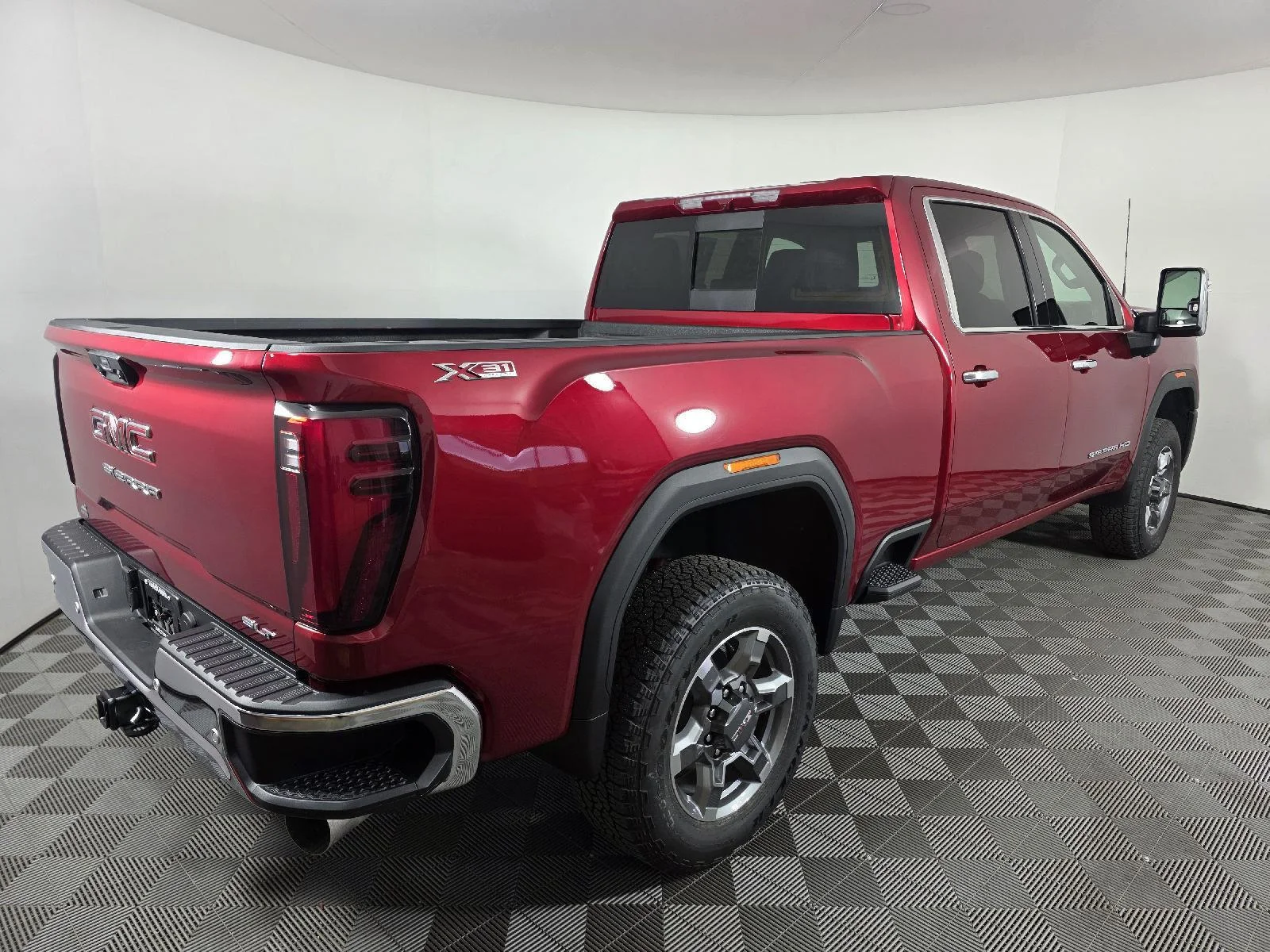 New 2026 Volcanic Red Tintcoat GMC SLT image 8