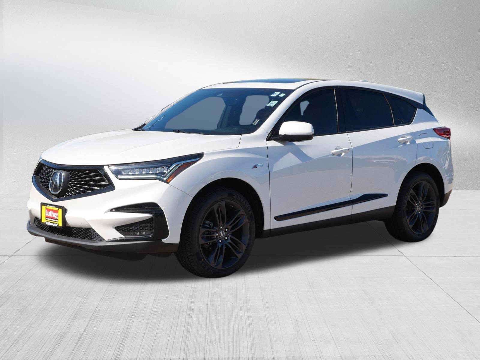 Used 2021 Platinum White Pearl Acura w/A-Spec Package image 3