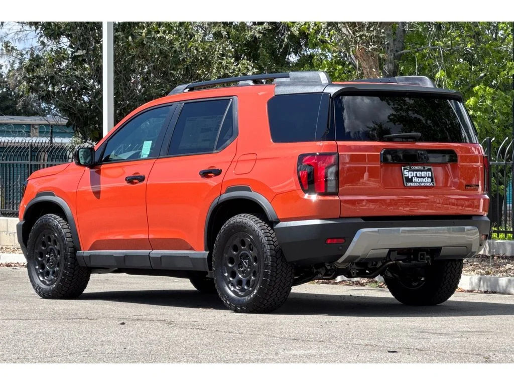 New 2026 Sunset Orange Honda TrailSport Blackout image 7