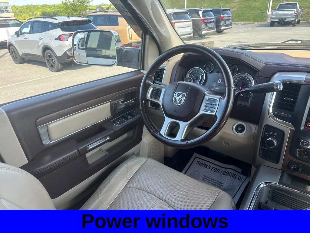 Used 2018 Bright White Clearcoat Ram Laramie image 10