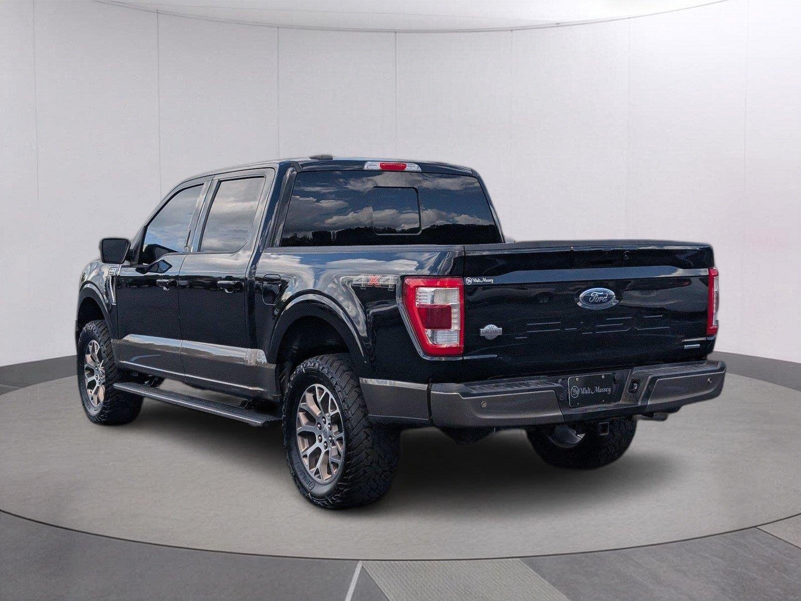 Used 2021 Agate Black/Stone Gray Ford King Ranch image 3