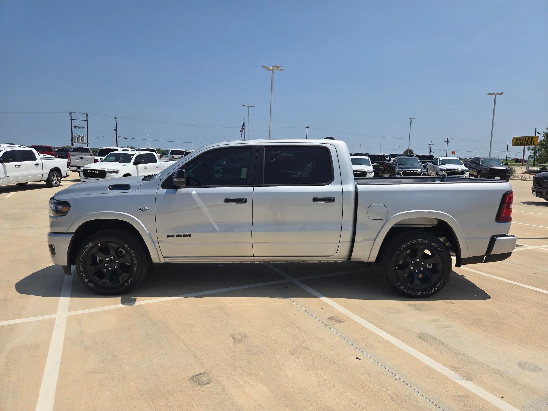 New 2026 Silver Zynith Exterior Paint RAM Big Horn/Lone Star image 6