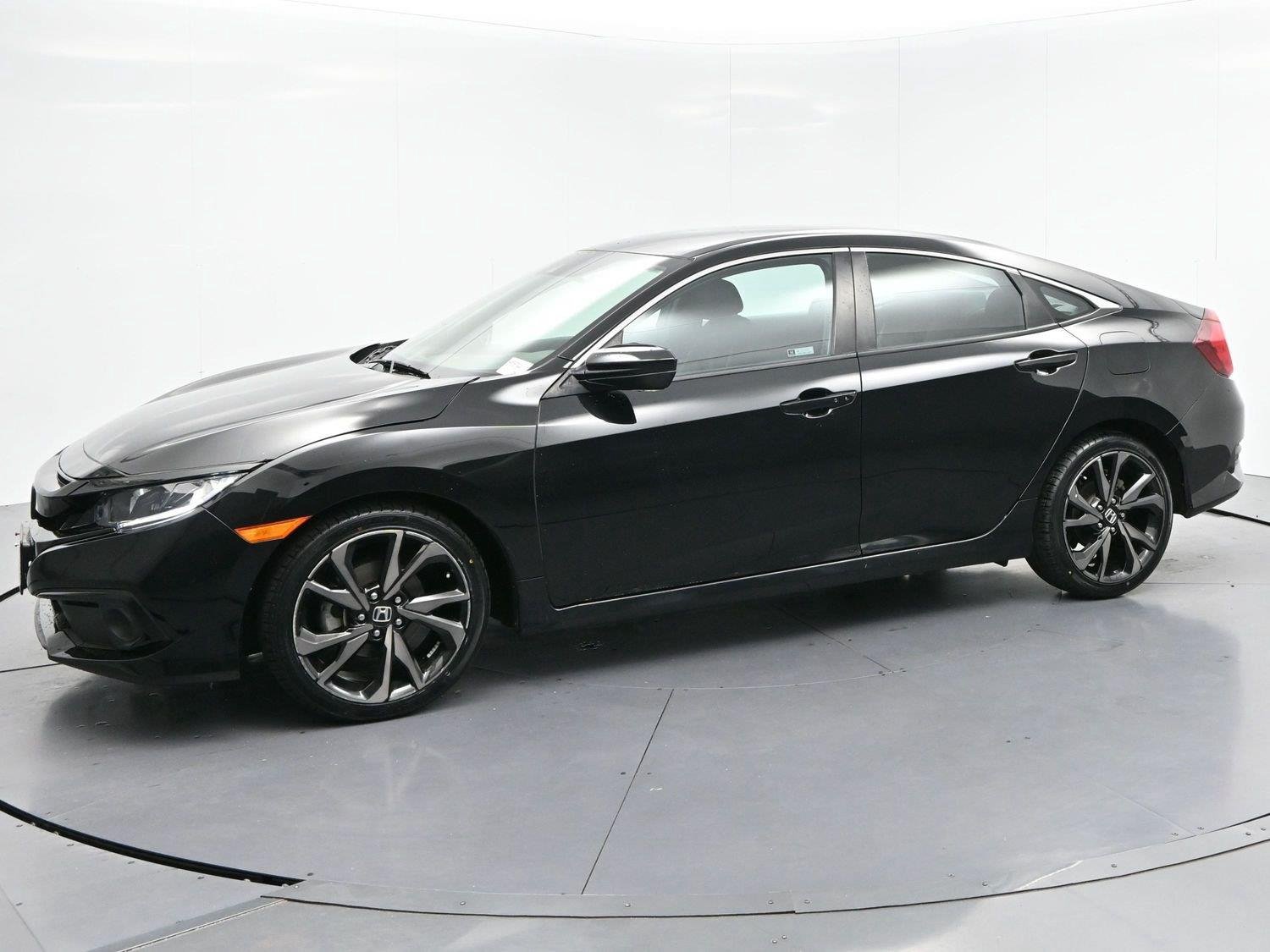 Used 2021 Crystal Black Pearl Honda Sport image 4