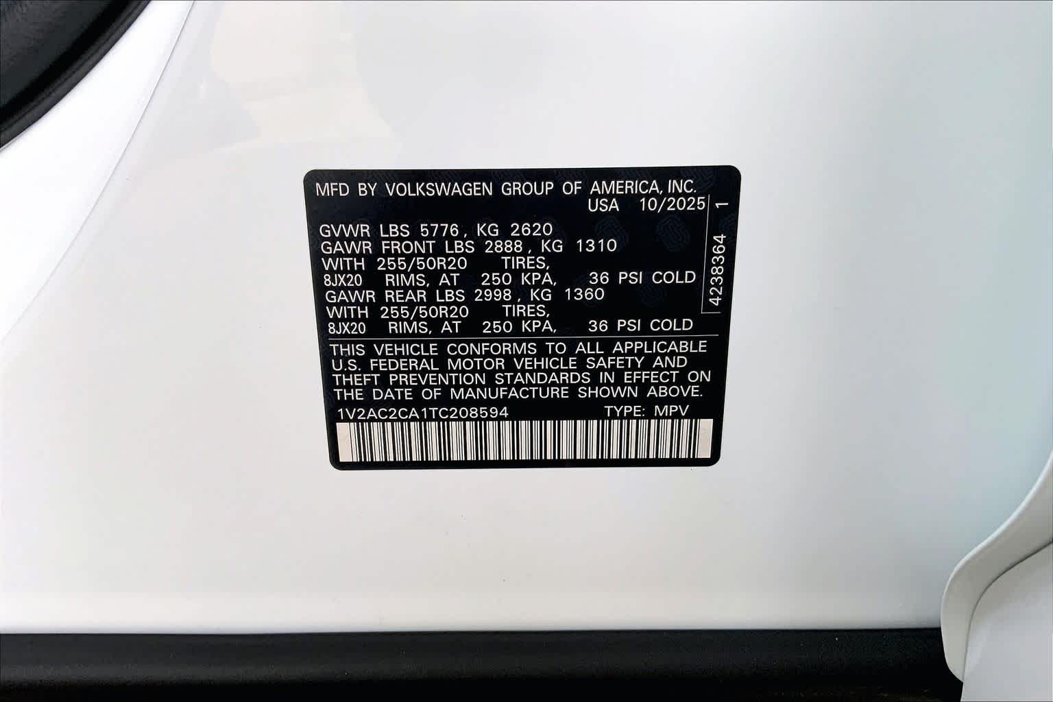 2026 Volkswagen Atlas Cross Sport SEL R-LINE - Photo 21