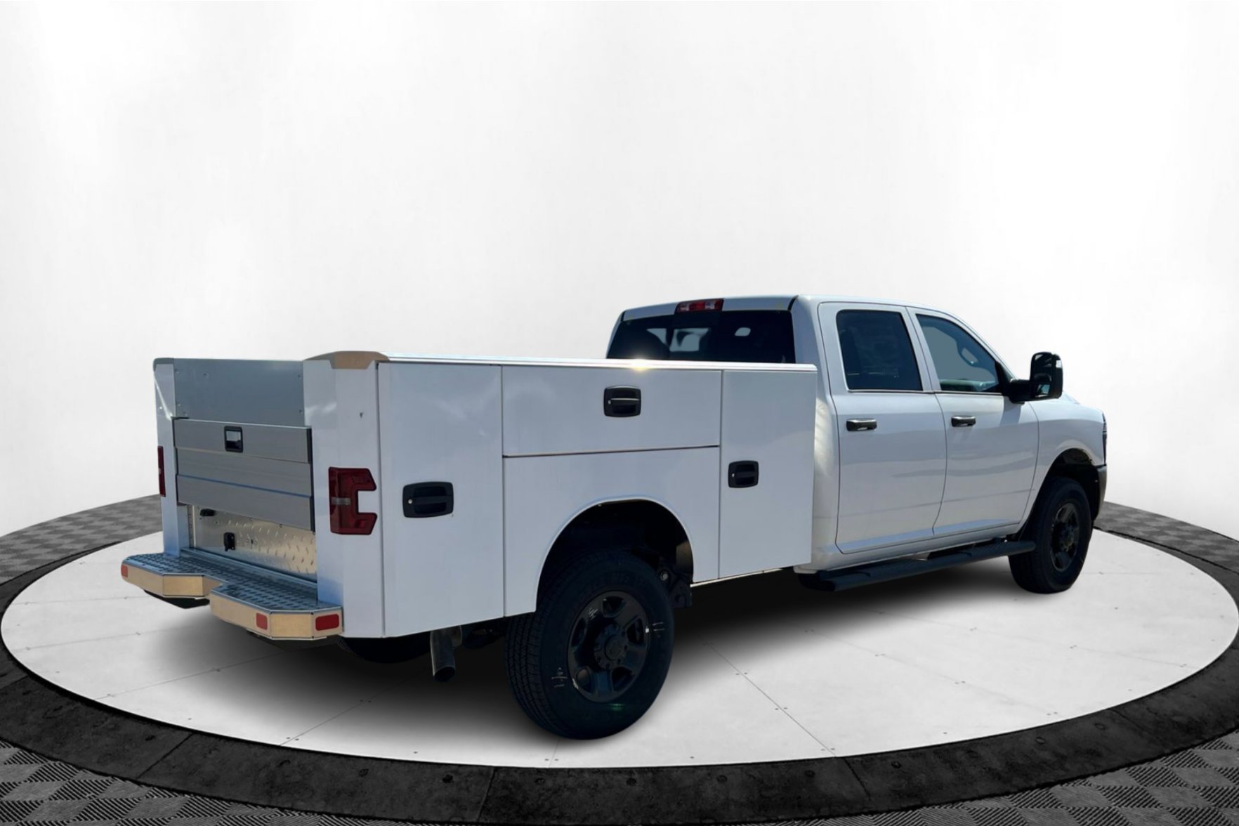 New 2025 Bright White Clear-Coat Exterior Paint RAM Tradesman image 6