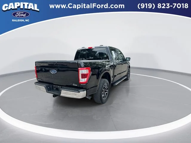 Used 2021 Black Ford Lariat image 8