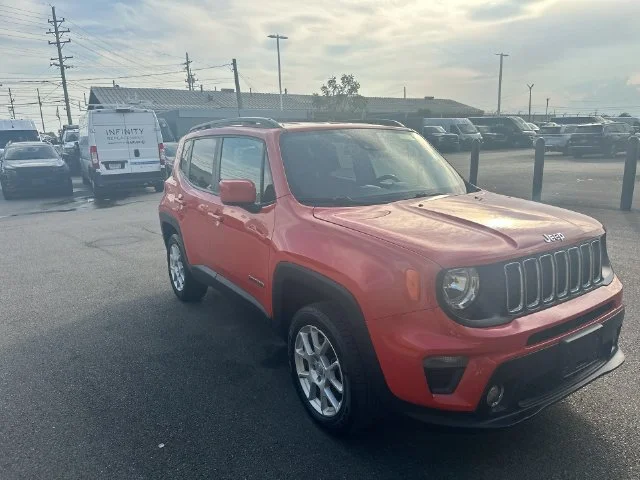 Certified Used 2021 Orange Jeep Latitude image 12