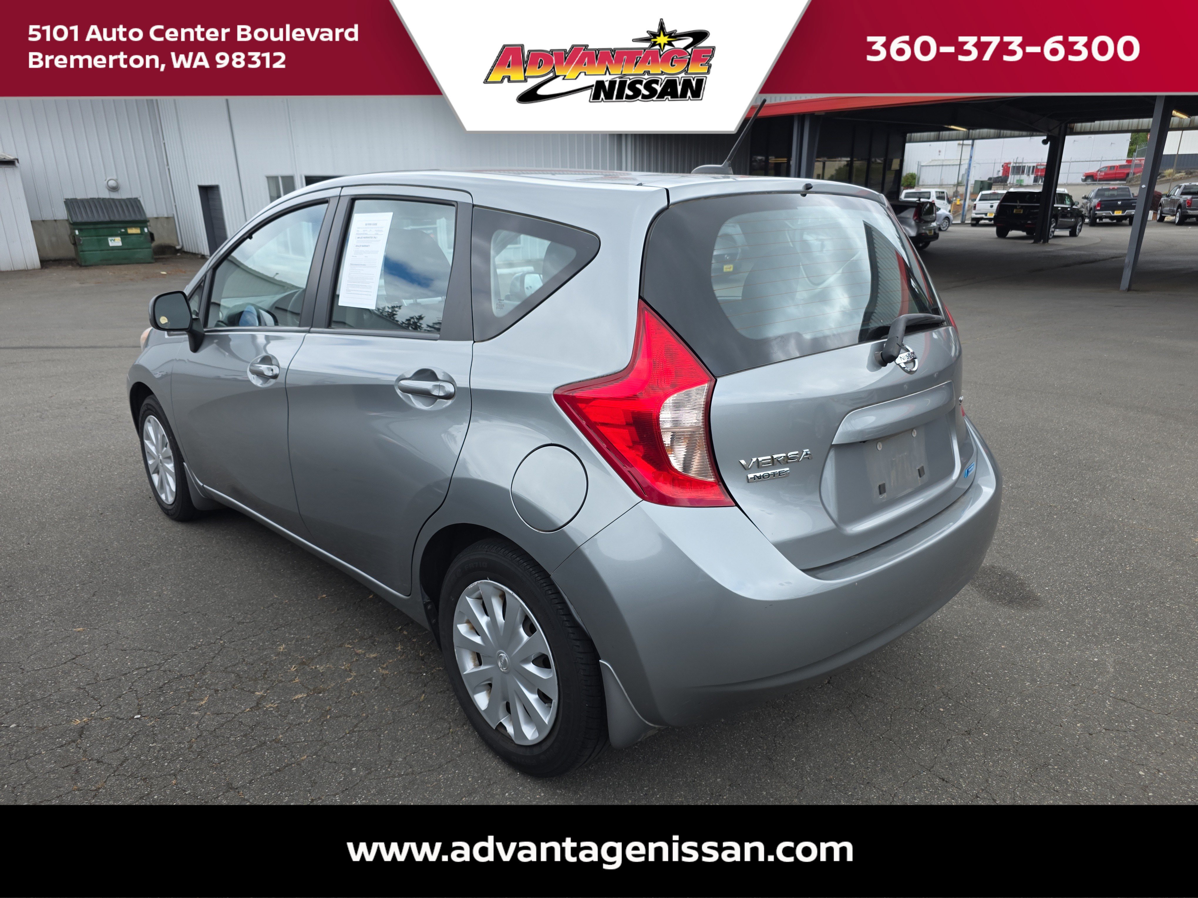 Used 2014 Magnetic Gray Metallic Nissan SV image 2