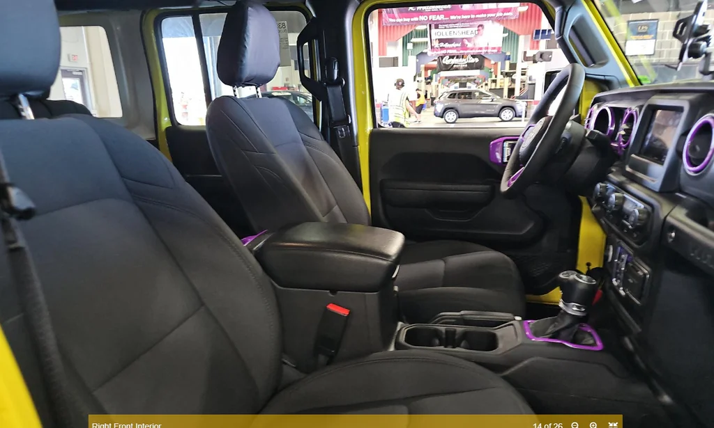 Used 2023 Yellow Jeep Sport S image 14