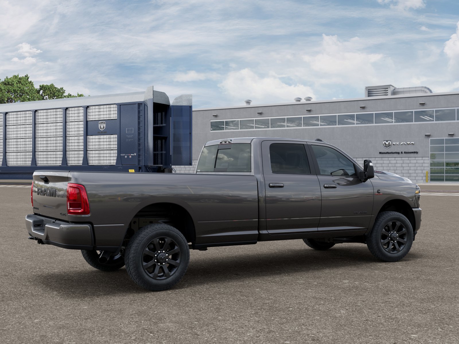 New 2027 Granite Crystal Metallic Clear-Coat Exterior Paint RAM LARAMIE image 2