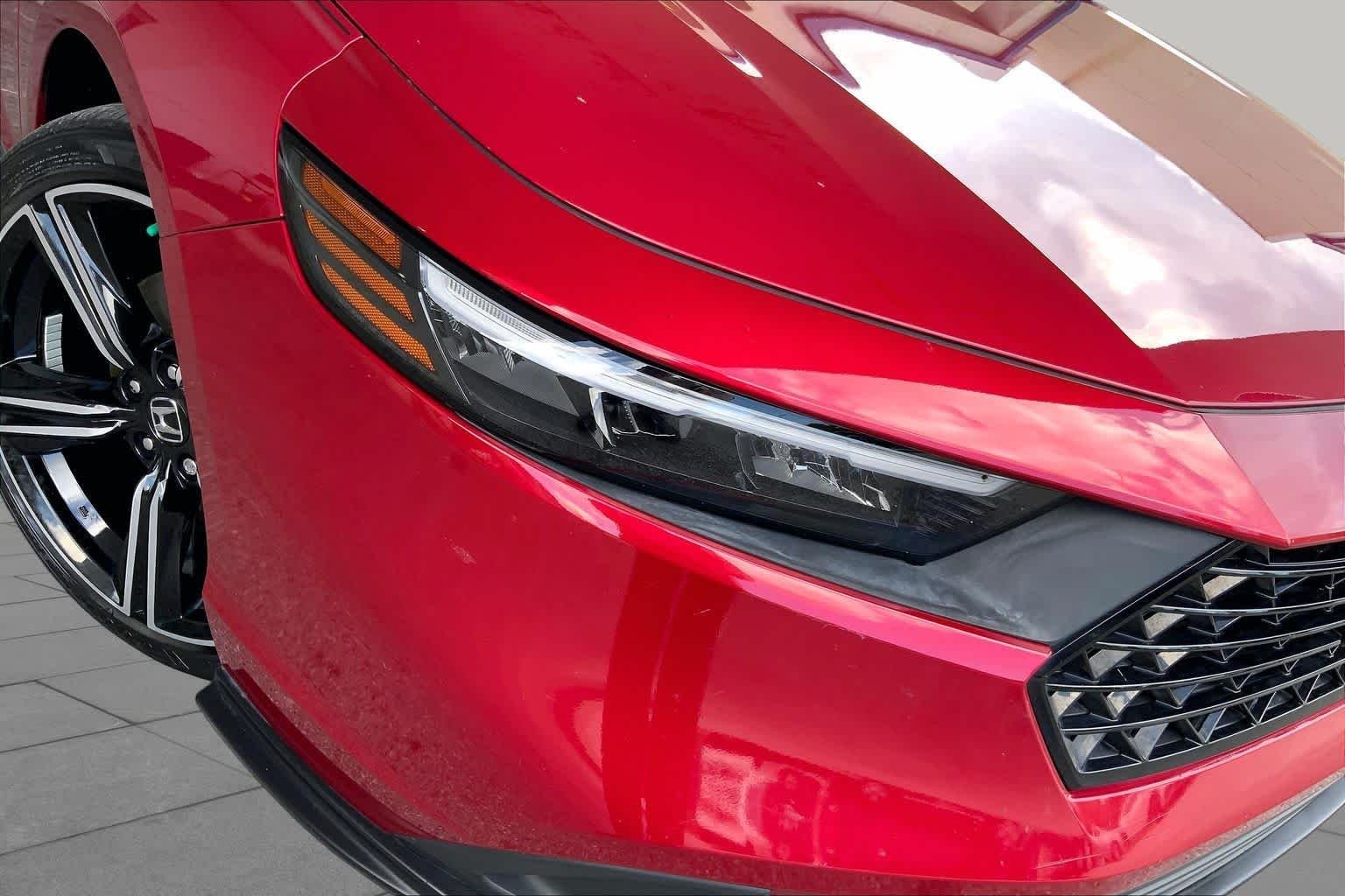 Used 2023 Radiant Red Metallic Honda Sport image 27