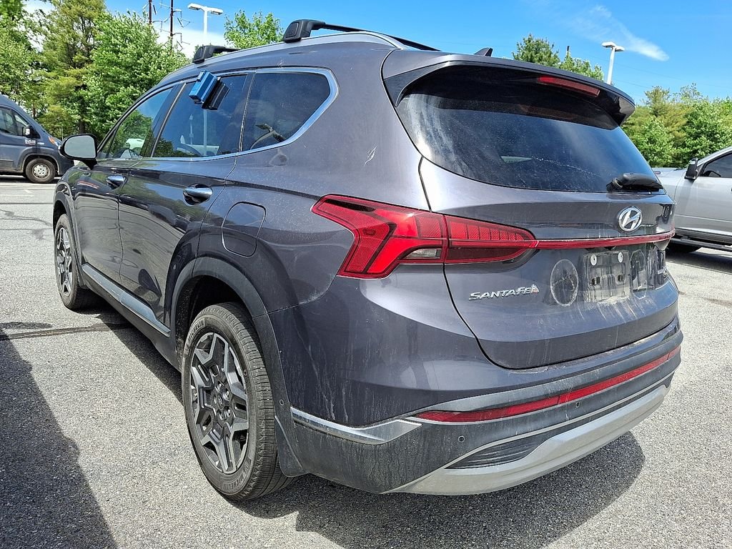 Used 2021 Blue Hyundai Limited image 4