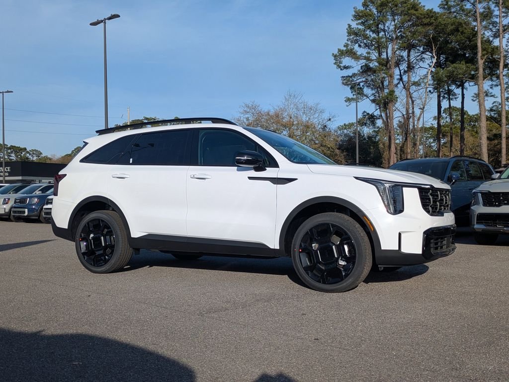 New 2026 Glacial White Pearl Kia X-Line EX AWD image 1