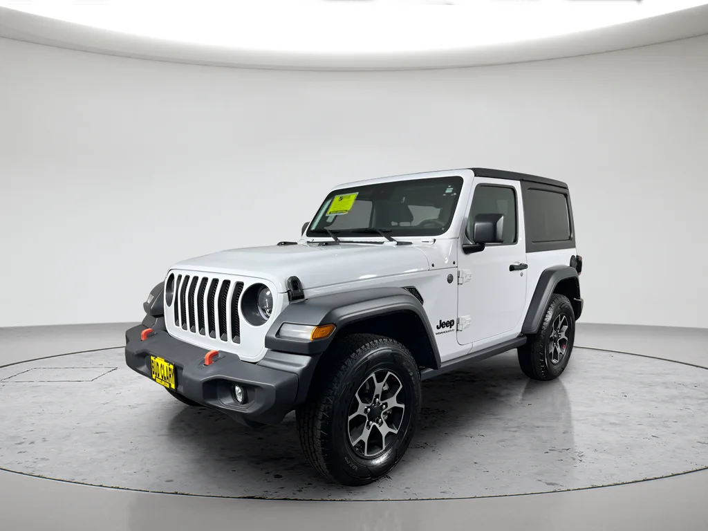 Used 2023 White Jeep Sport S image 1