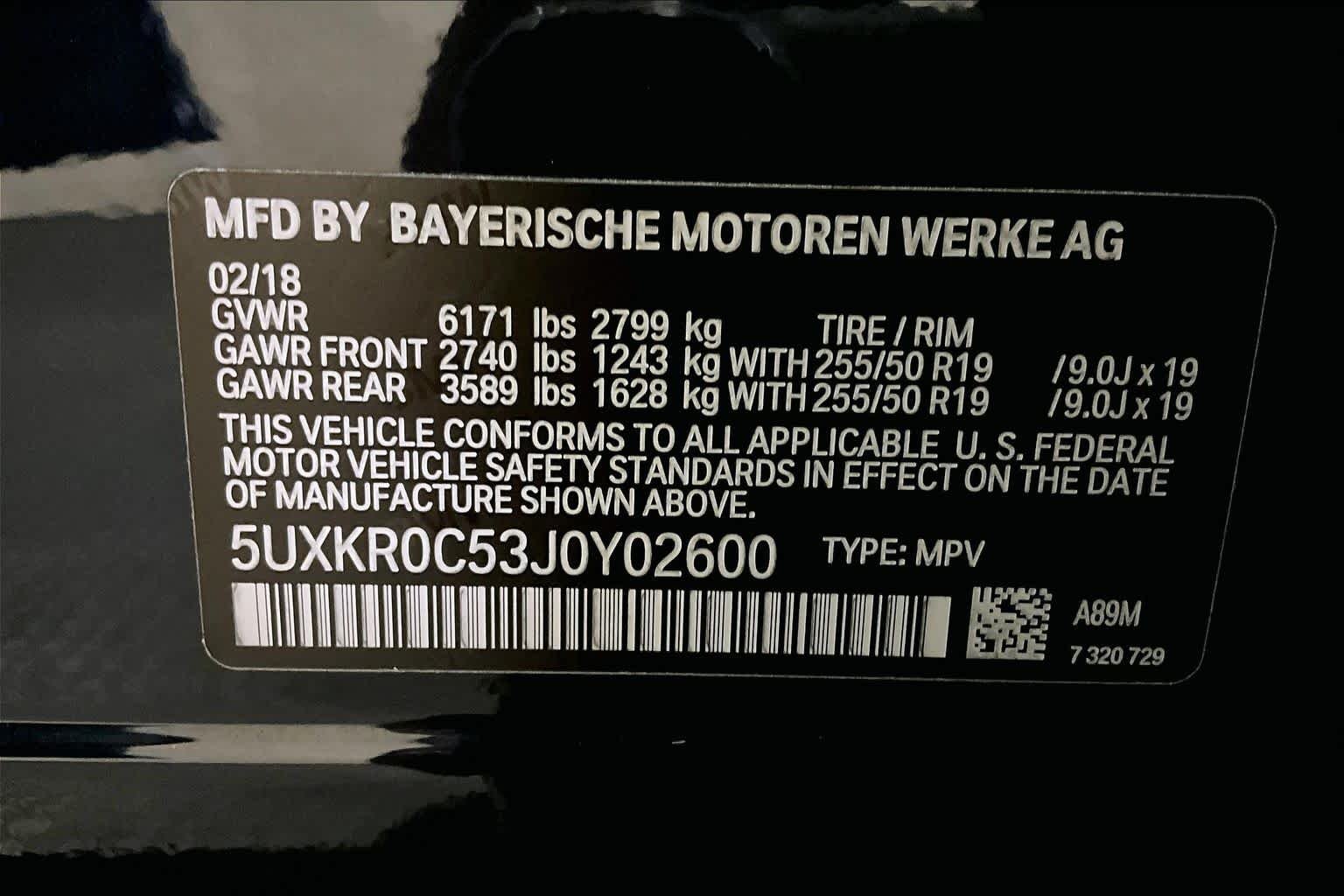 Used 2018 Imperial Blue Metallic BMW xDrive35i image 33