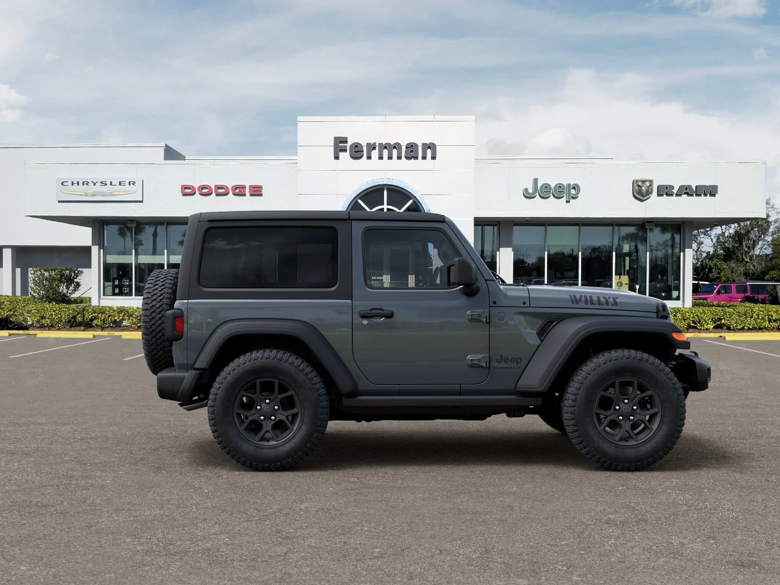 New 2026 Anvil Clear-Coat Exterior Paint Jeep Willys image 49