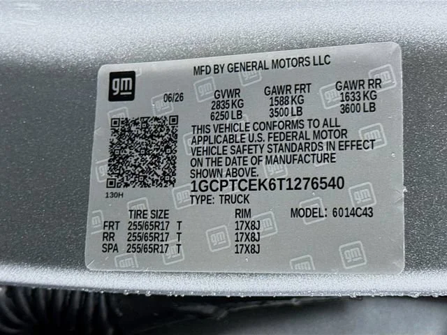 New 2026 Sterling Gray Metallic Chevrolet LT image 29