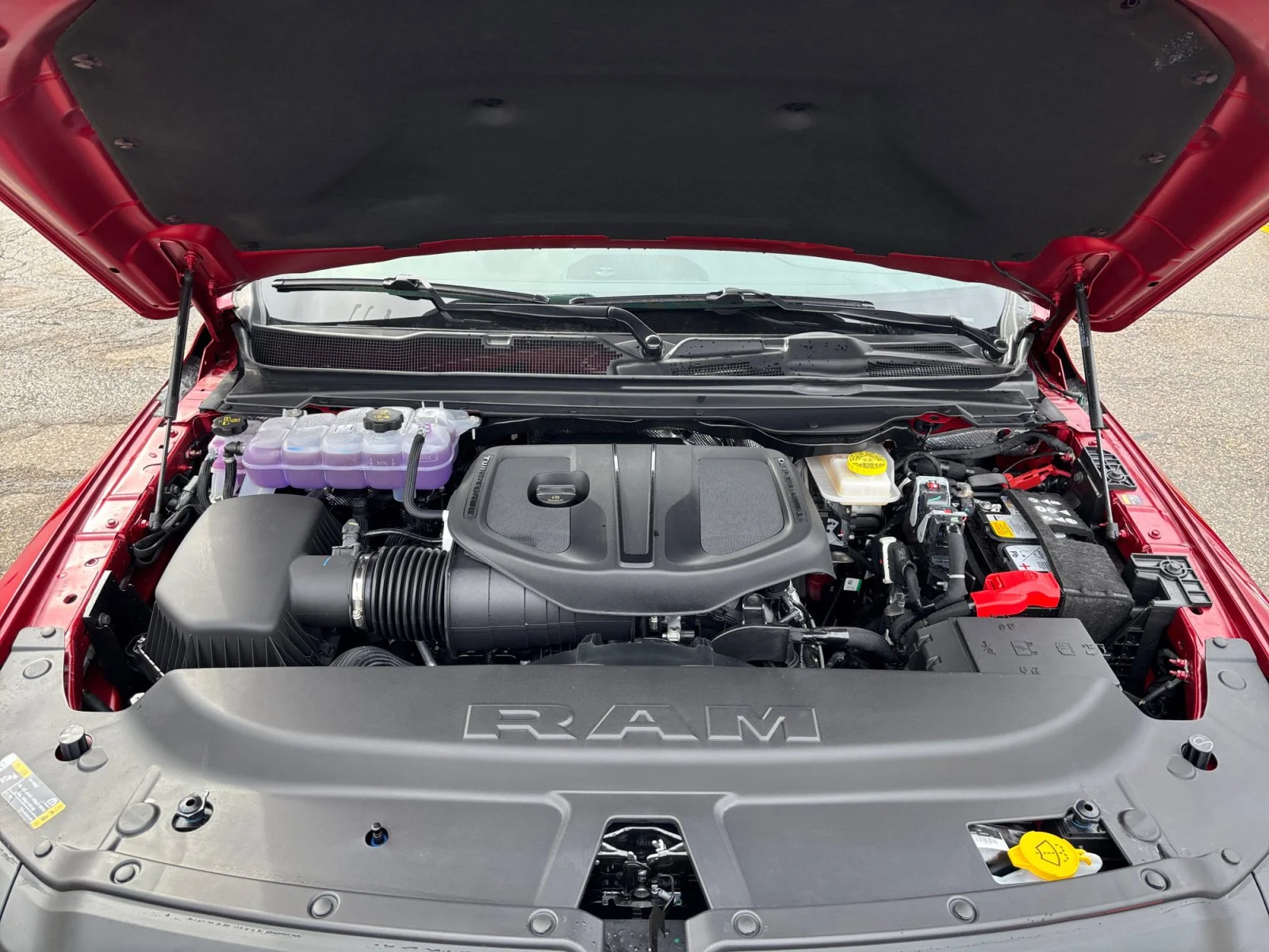 New 2026 MOLTEN RED PEARL Ram Rebel image 20
